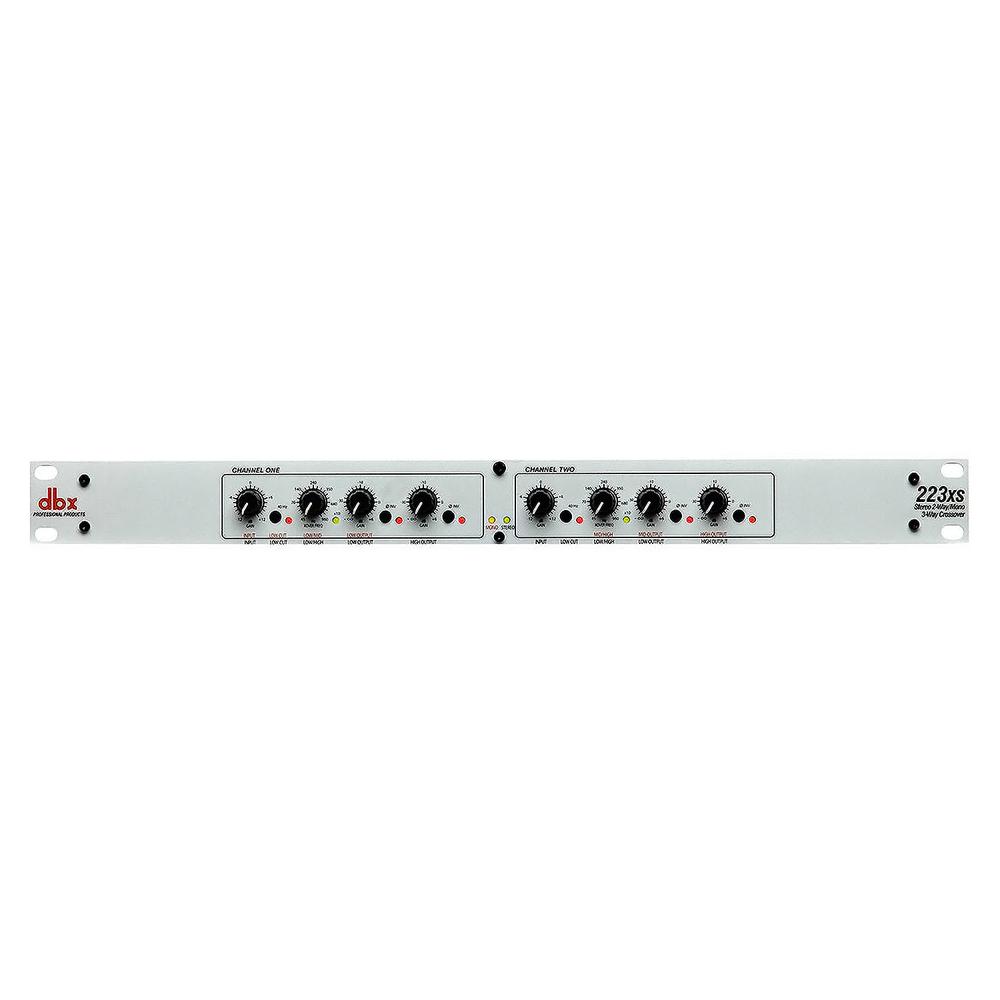 Foto 2 pulgar | Crossover 2 Vías Stereo/3 Vías Mono DBX 223XS Color Gris Entradas XLR