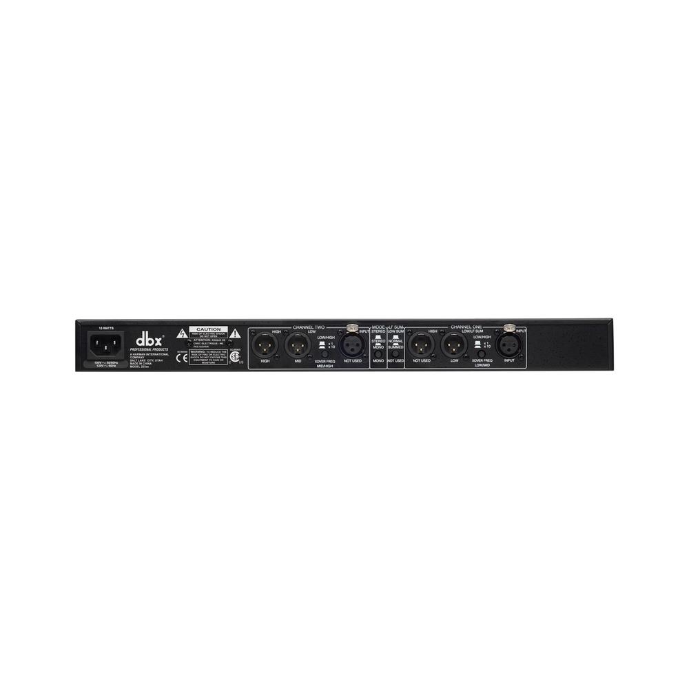 Foto 4 pulgar | Crossover 2 Vías Stereo/3 Vías Mono DBX 223XS Color Gris Entradas XLR