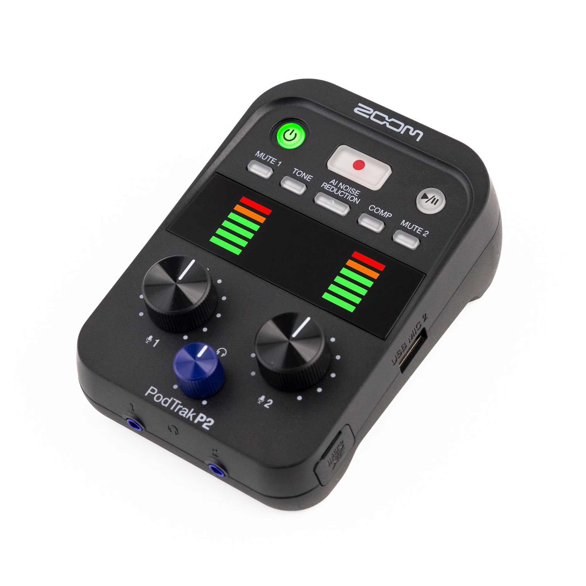 Foto 4 pulgar | Grabador De Micrófono Usb Zoom Podtrak P2 Para Podcasters Con Tarjeta De 64 Gb - Venta Internacional.