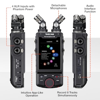 Foto 3 | Grabador Multipista Tascam Portacapture X8 32-bit Float - Venta Internacional.