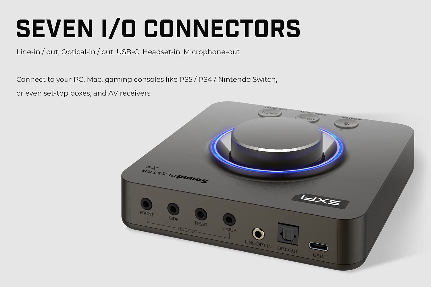 Foto 5 pulgar | Amplificador Dac Usb Externo Sound Blaster X4 Con Super X-fi 7.1 - Venta Internacional.