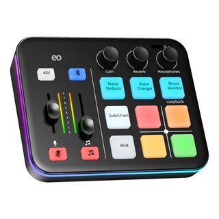 Foto 1 | Mezclador Interfaz Audio Para Gamer Stream Eo Safe Imports Esi-20205 Negro