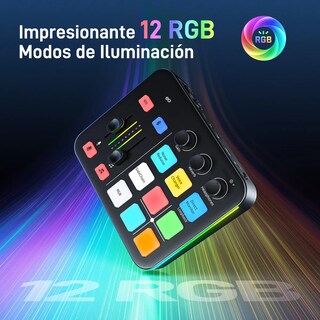 Foto 3 | Mezclador Interfaz Audio Para Gamer Stream Eo Safe Imports Esi-20205 Negro
