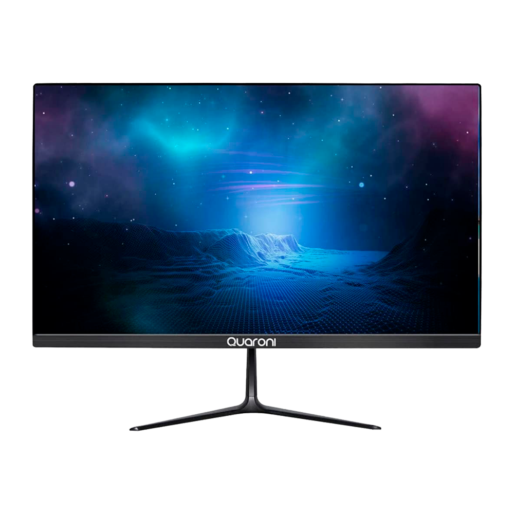 Foto 2 pulgar | Monitor Quaroni 21.5" LED Full HD 1920 x 1080 Px Mq22-01 color Negro