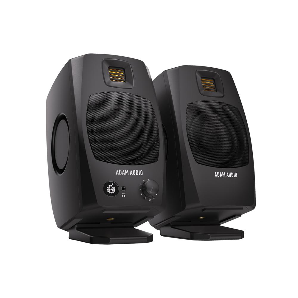 Par De Monitores De Escritorio Adam Audio D3v Black Color Negro De 3.5”