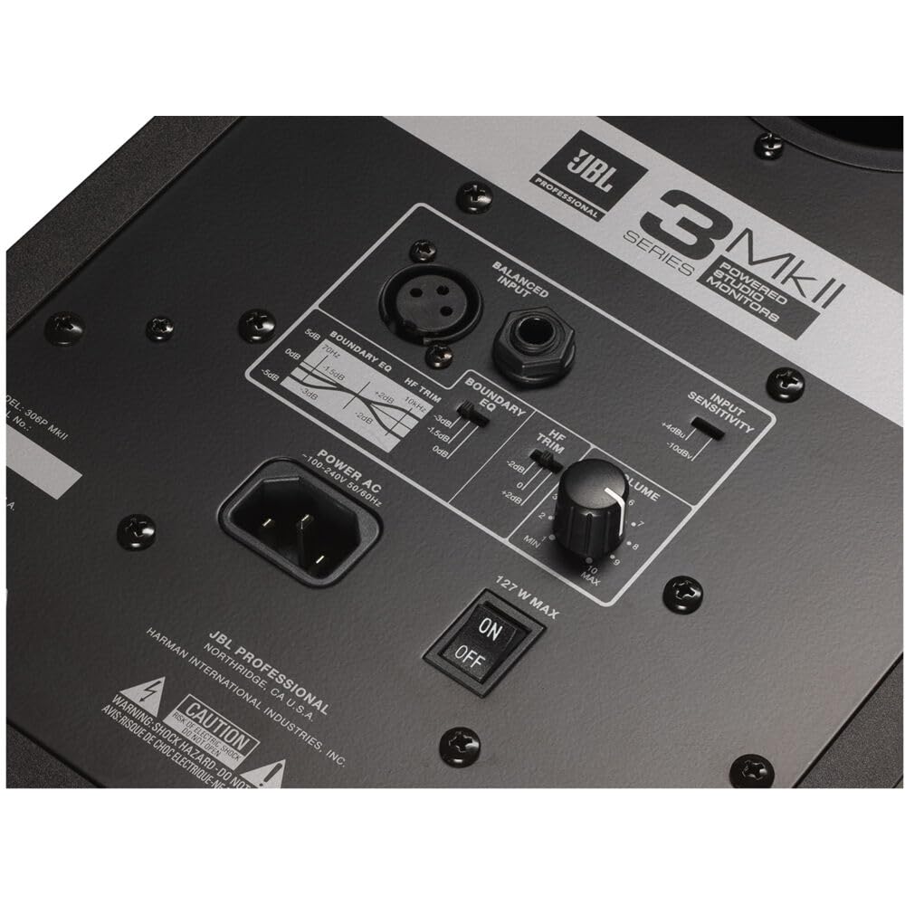 Foto 4 | Altavoz Para Monitor Jbl Professional 305p Mkii De 5 Pulgadas Y 2 Vías, Negro - Venta Internacional.