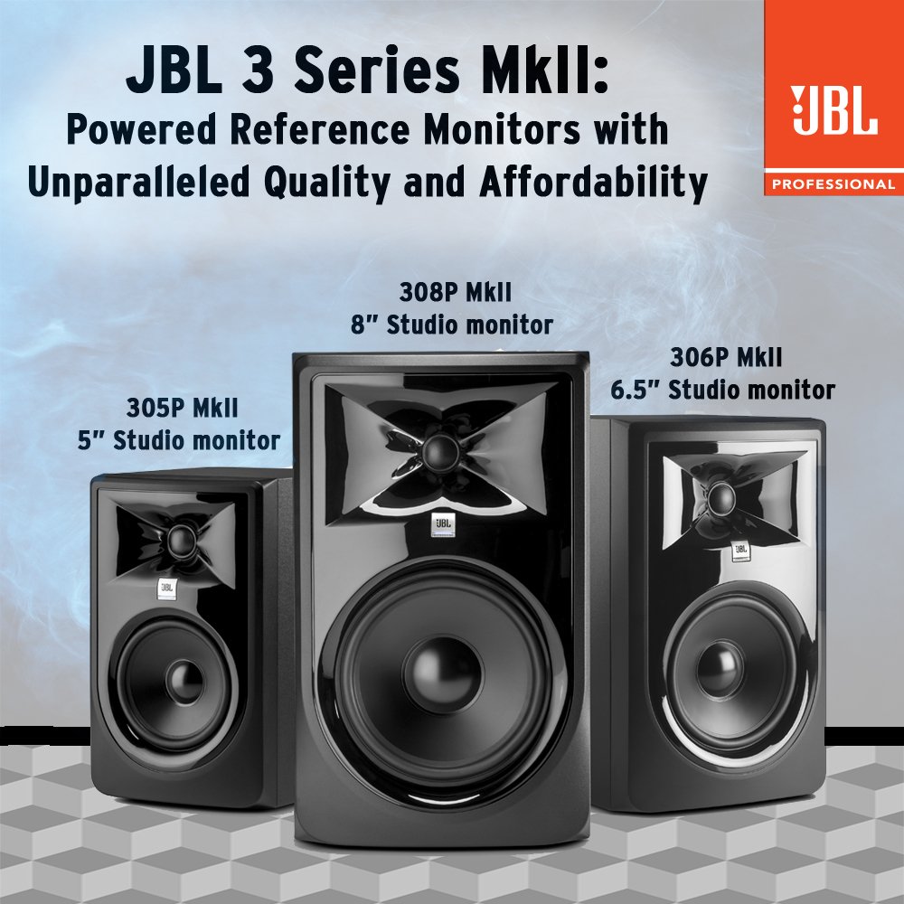 Foto 7 pulgar | Altavoz Para Monitor Jbl Professional 305p Mkii De 5 Pulgadas Y 2 Vías, Negro - Venta Internacional.