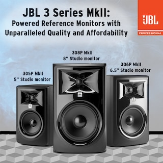 Foto 6 | Altavoz Para Monitor Jbl Professional 305p Mkii De 5 Pulgadas Y 2 Vías, Negro - Venta Internacional.