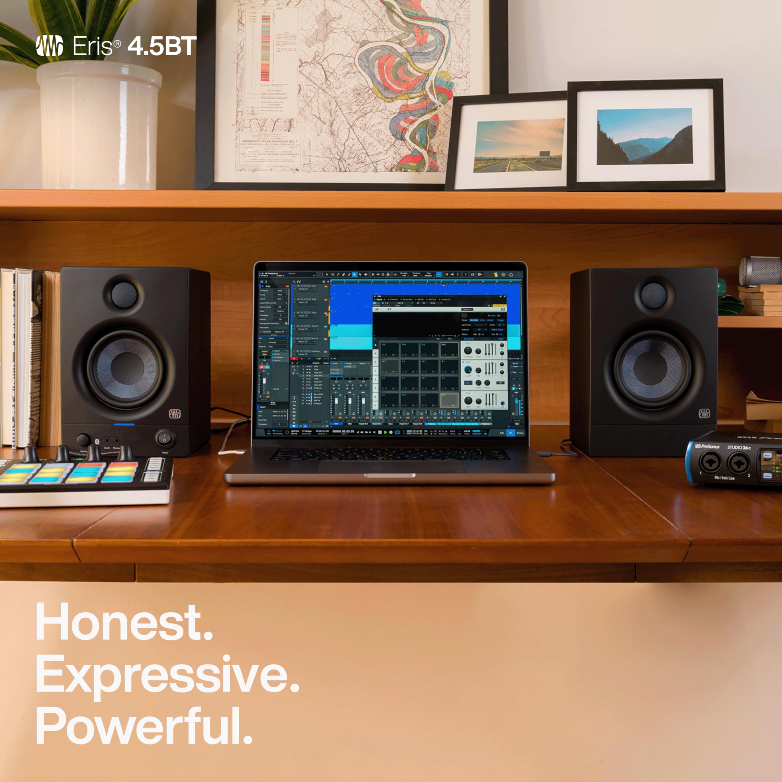 Foto 3 pulgar | Par De Monitores De Estudio Presonus Eris 4.5bt Bluetooth De 4.5 Pulgadas - Venta Internacional.