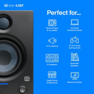 Foto 3 | Par De Monitores De Estudio Presonus Eris 4.5bt Bluetooth De 4.5 Pulgadas - Venta Internacional.