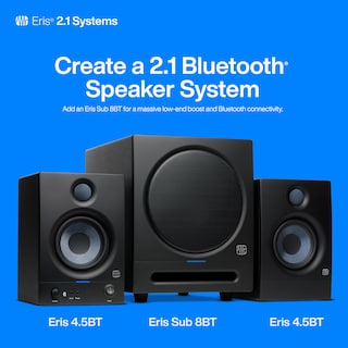 Foto 6 | Par De Monitores De Estudio Presonus Eris 4.5bt Bluetooth De 4.5 Pulgadas - Venta Internacional.