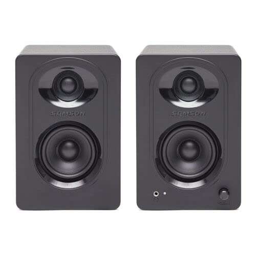 Foto 3 pulgar | Par De Monitores De Estudio Samson Sam30 De 3 Pulgadas Con Alimentación Eléctrica  Color Negro - Venta Internacional.