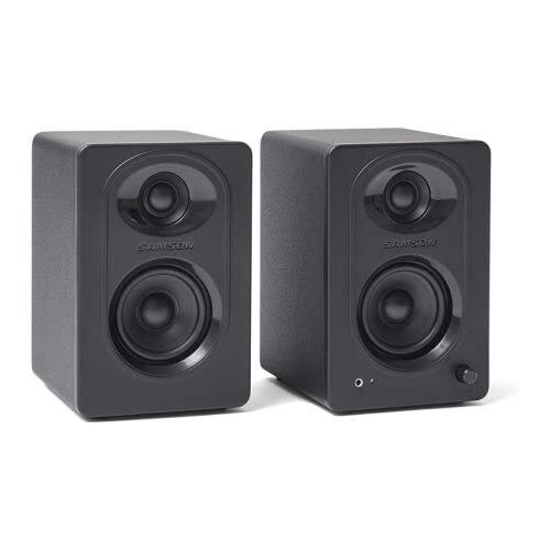 Foto 4 pulgar | Par De Monitores De Estudio Samson Sam30 De 3 Pulgadas Con Alimentación Eléctrica  Color Negro - Venta Internacional.