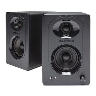 Foto 4 | Par De Monitores De Estudio Samson Sam30 De 3 Pulgadas Con Alimentación Eléctrica Color Negro - Venta Internacional.