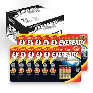 Foto 2 | Pila Eveready Gold AAA Alcalina Blister 48 Unidades 1.5v