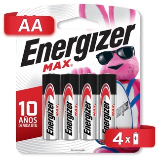 Foto 2 | Pila Energizer Max Alcalina Aa Con 48 Unidades 1.5v