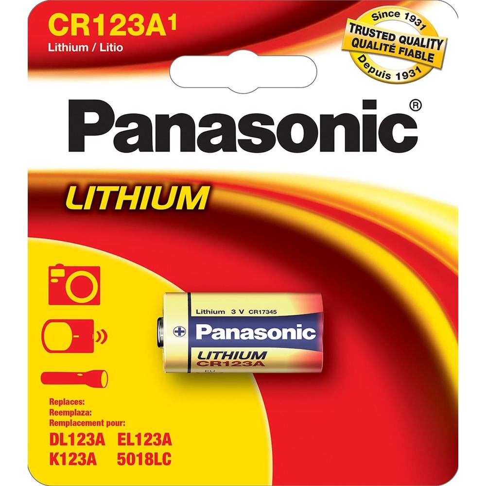 Pila Panasonic Cr123 12 Unidades 3 Volts