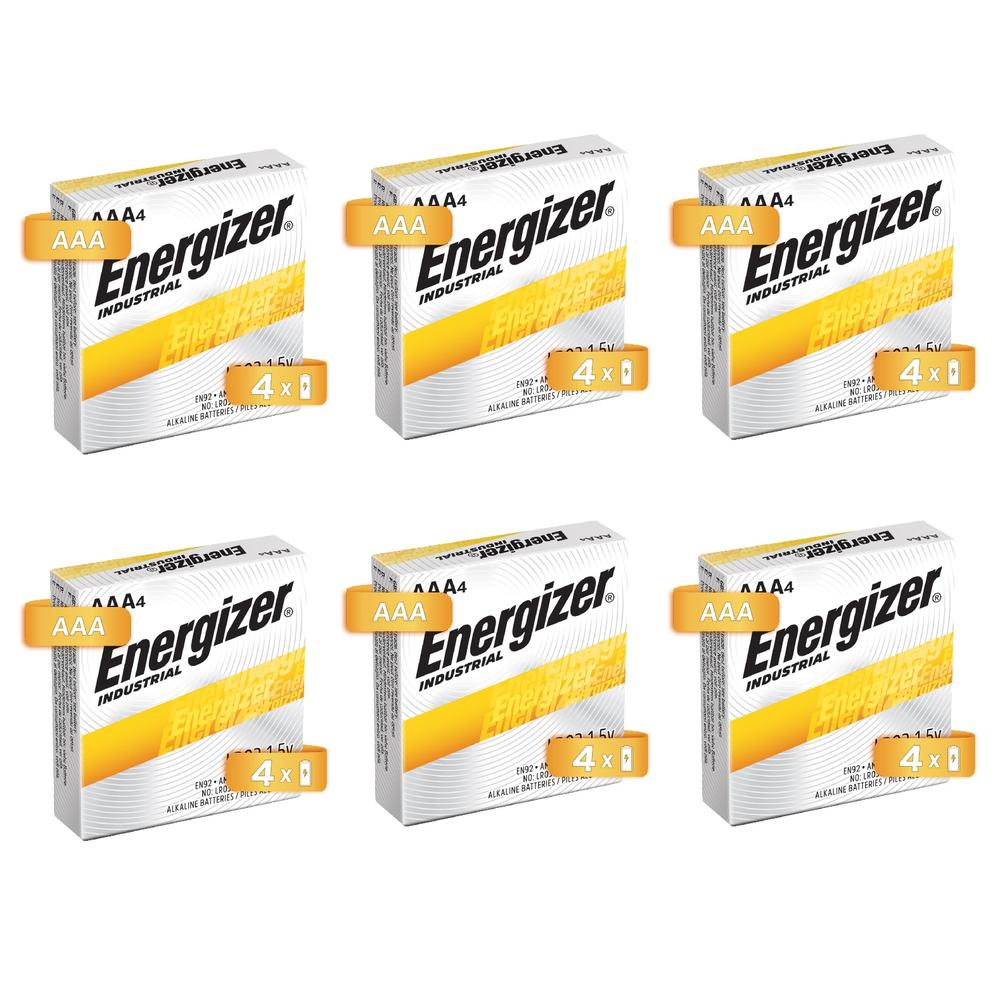 Pila Energizer Industrial Aaa Con 24 Unidades 1.5v