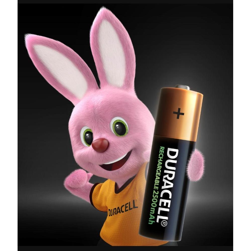 Foto 3 pulgar | Duracell Recargable Aa Con 2 Unidades 2500 Mah Hr6 1.2v