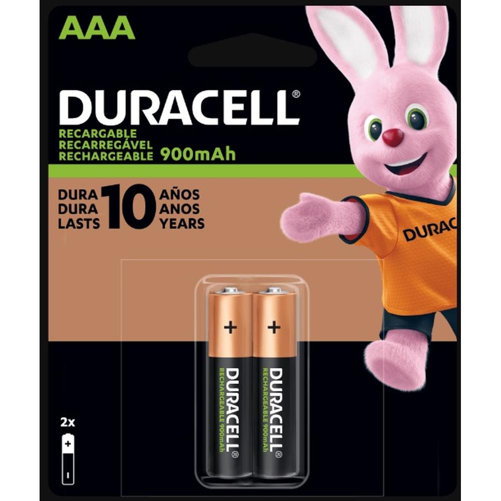 Foto 2 pulgar | Duracell Recargable Aaa Con 2 Unidades 900 Mah 1.2v