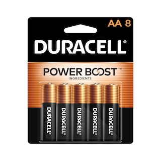 Foto 1 | Batería Duracell Coppertop Aa, Paquete De 8 Unidades, Alcalina Power Boost - Venta Internacional.