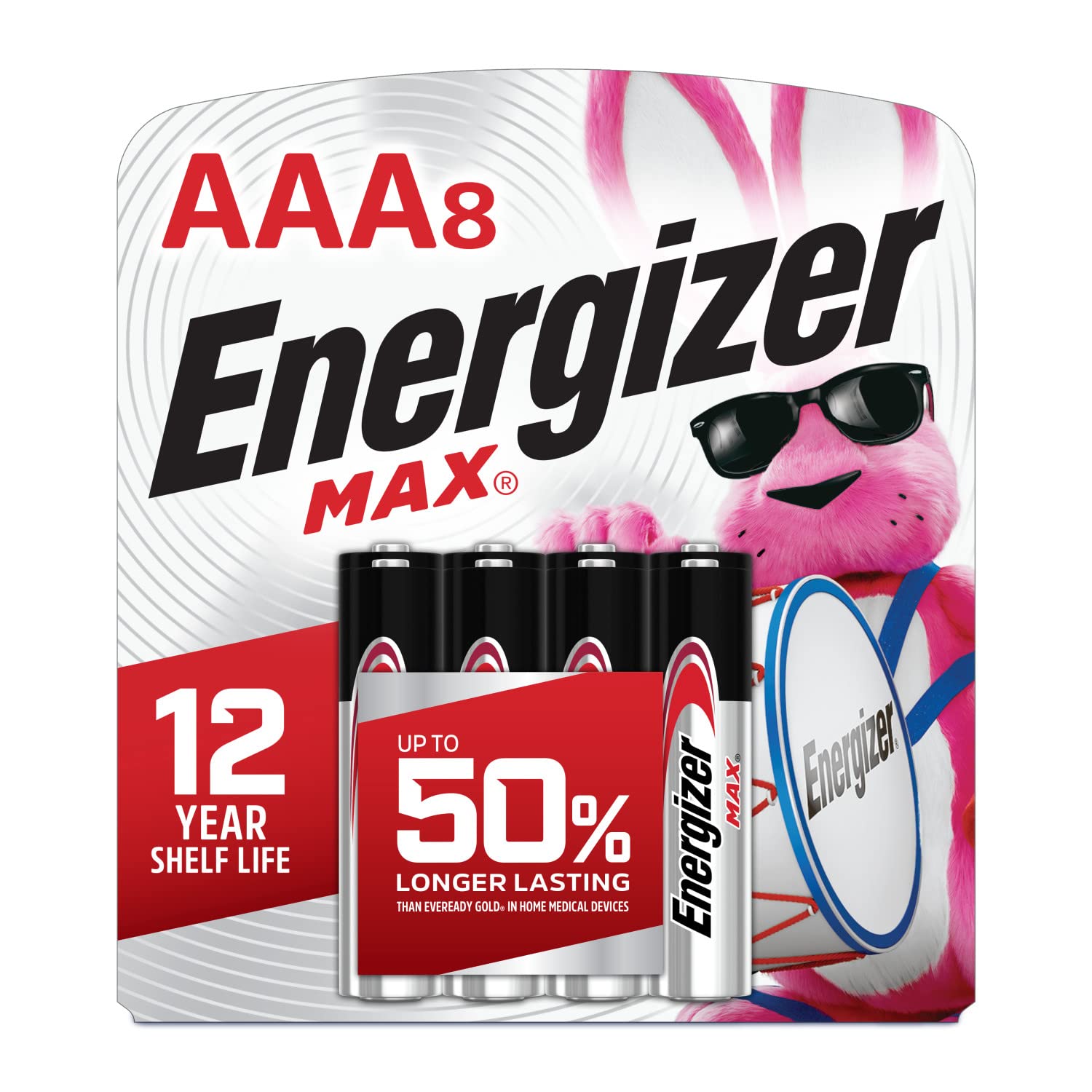 Batería Energizer Max Aaa Alcalina, 8 Unidades - Venta Internacional.