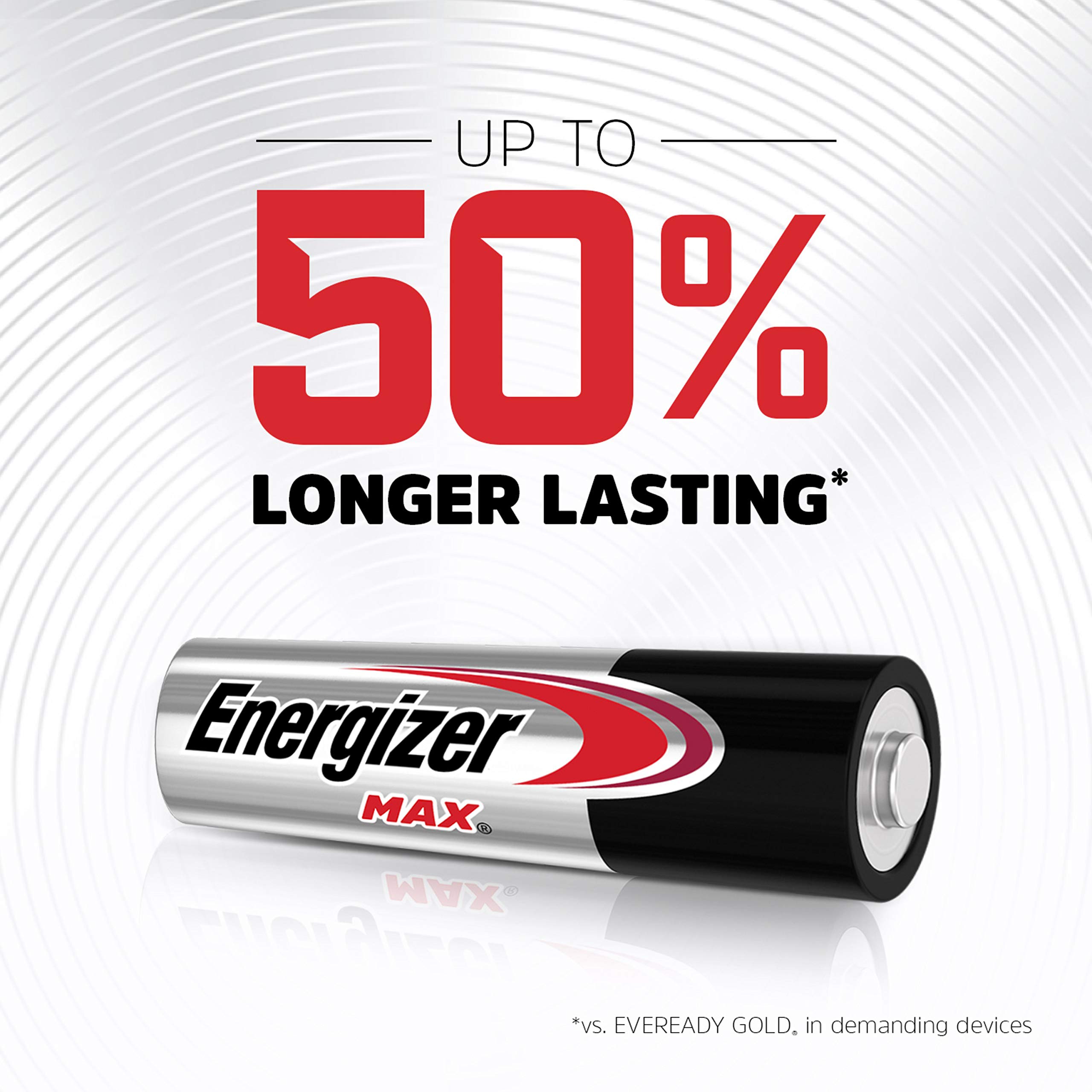 Foto 2 | Batería Energizer Max Alcalina Aa, Paquete De 2 - Venta Internacional.