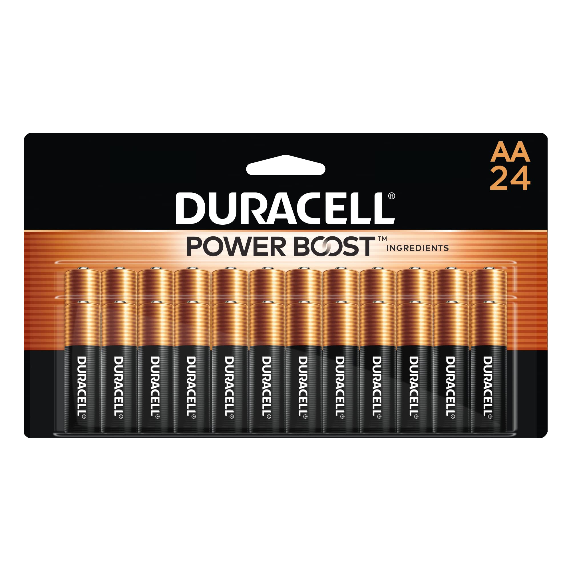 Foto 2 pulgar | Batería Duracell Coppertop Aa, Paquete De 24 Con Power Boost Ingred - Venta Internacional.