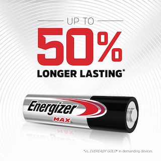 Foto 2 | Batería Alcalina Energizer Max Double A, Paquete De 24 - Venta Internacional.