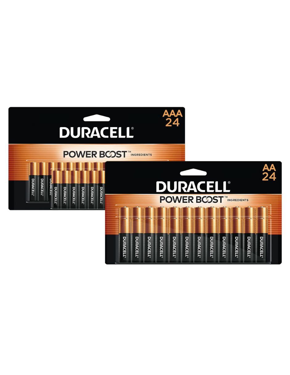 Foto 3 pulgar | Kit de 48 Pilas Alcalinas Duracell 24 Pilas Aa + 24 Pilas Aaa