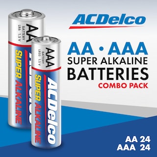 Foto 2 | Batería Acdelco Super Alcalina Aa Y Aaa, Paquete De 48 - Venta Internacional.