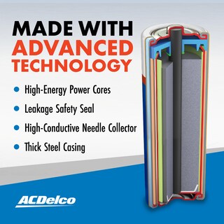 Foto 5 | Batería Acdelco Super Alcalina Aa Y Aaa, Paquete De 48 - Venta Internacional.