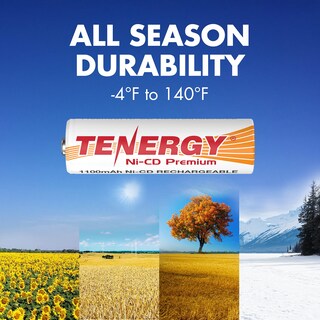 Foto 4 | Pilas Recargables Tenergy Aa Premium Nicd 1100 Mah 1,2 V, Paquete De 8 - Venta Internacional.