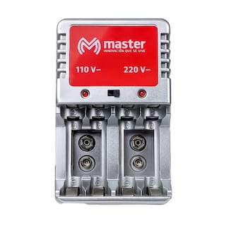 Foto 1 | Cargador De Baterías ''aa'', ''aaa'', 9v De 6w Con 4 Baterías ''aa'' 3000mah El-40