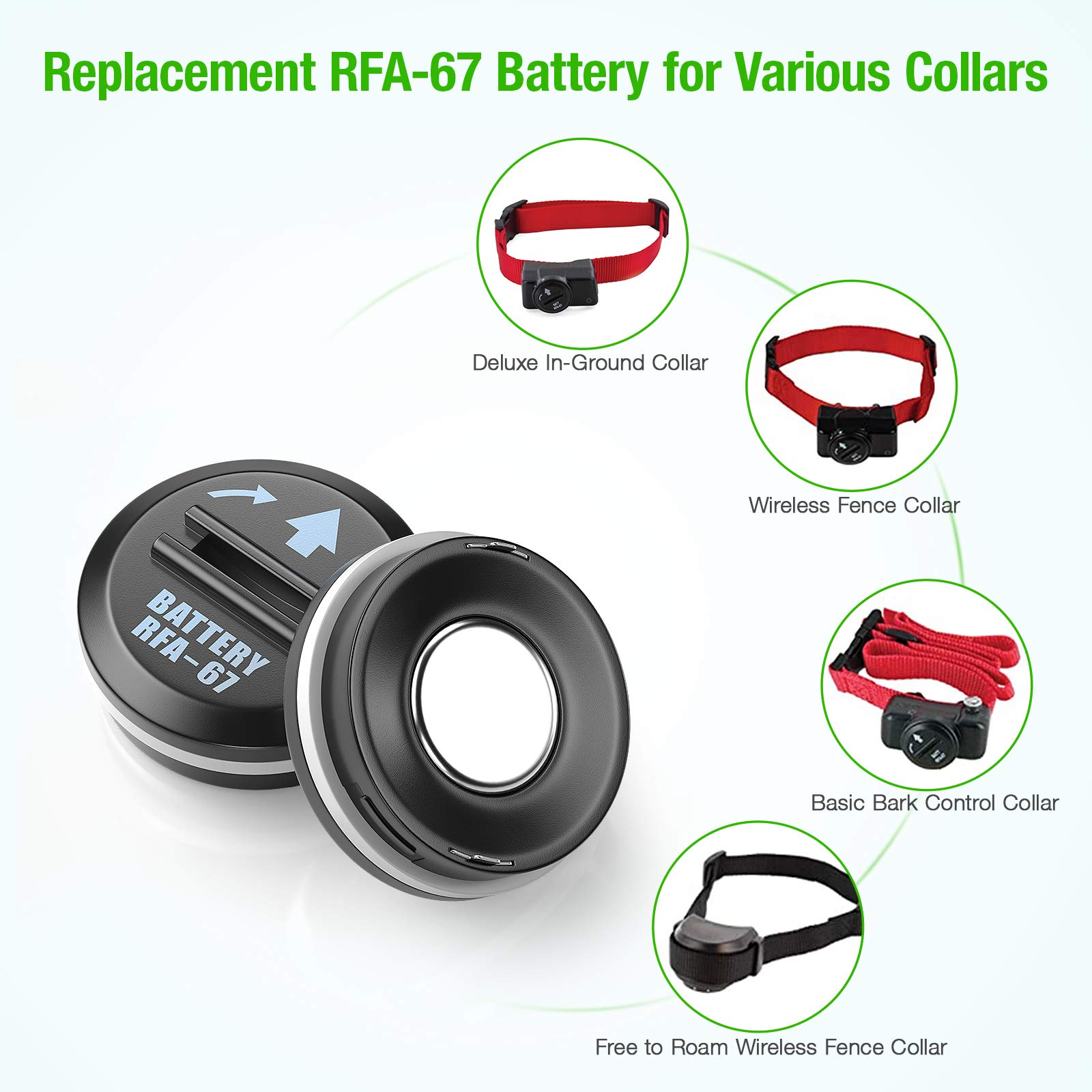 Foto 5 pulgar | Baterías De Repuesto Para Collares Para Mascotas Ebl Rfa-67, 6 V, Paquete De 10 - Venta Internacional.