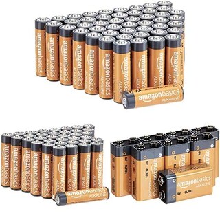 Foto 1 | Batería Alcalina Aa Amazon Basics, Paquete De 48, Paquete De 36 Aaa, Paquete De 8 V, Paquete De 9 V - Venta Internaci