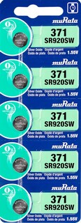 Foto 1 | Batería Murata Sr920sw, 1,55 V, 35 Mah, Óxido De Plata (5 Veces) - Venta Internacional.