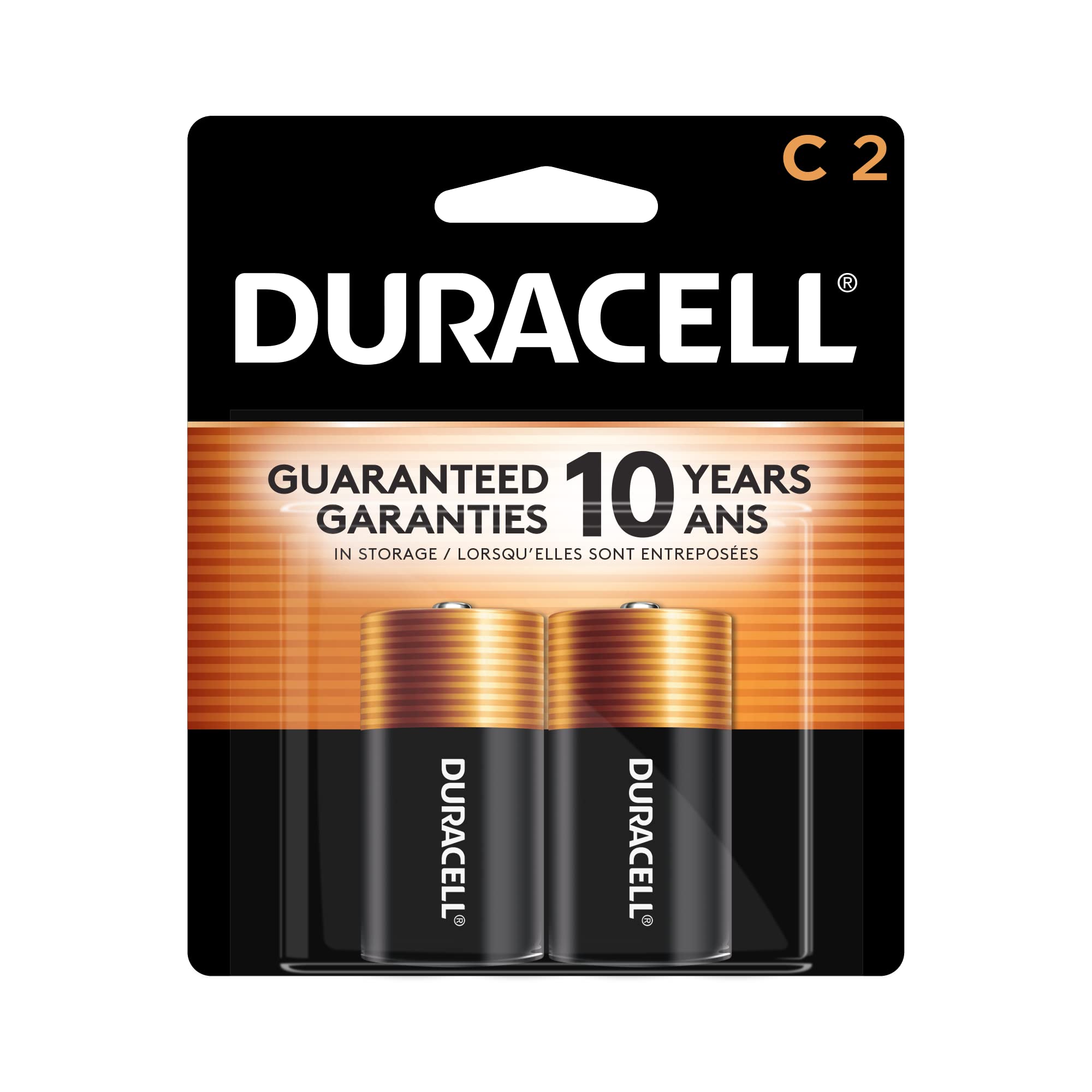 Foto 1 | Batería Alcalina Duracell Coppertop C De 1,5 V, Paquete De 2 - Venta Internacional.