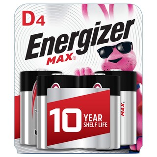 Foto 1 | Batería Energizer Max Premium Alkaline D, 4 Unidades - Venta Internacional.