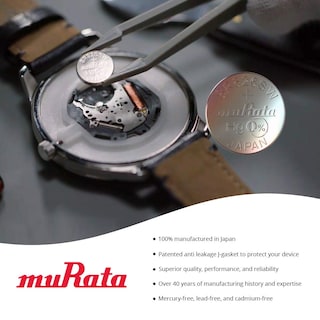 Foto 6 | Batería Murata 371 Sr920sw, 1,55 V, Óxido De Plata (10 X 35 Mah) - Venta Internacional.