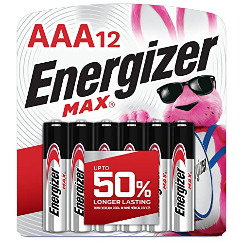 Pilas Aaa Energizer, Alcalinas Máximas De Triple A, 12 Unida - Venta Internacional.