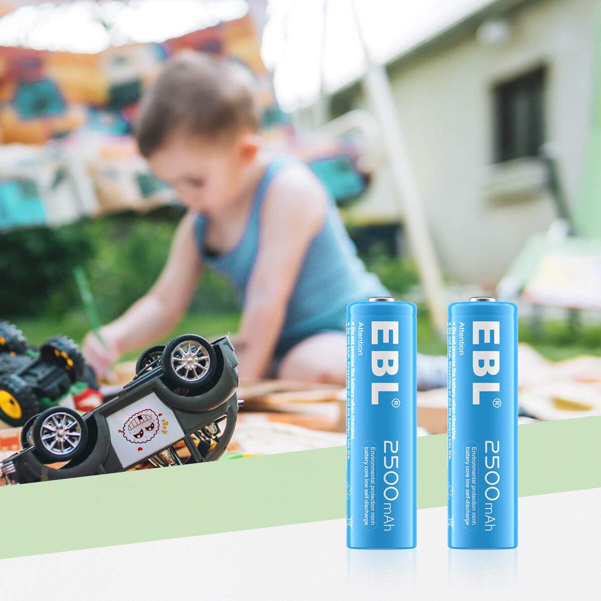 Foto 8 pulgar | Paquete De 10 Baterías Recargables Ebl Aa 2500 Mah Ni-mh - Venta Internacional.