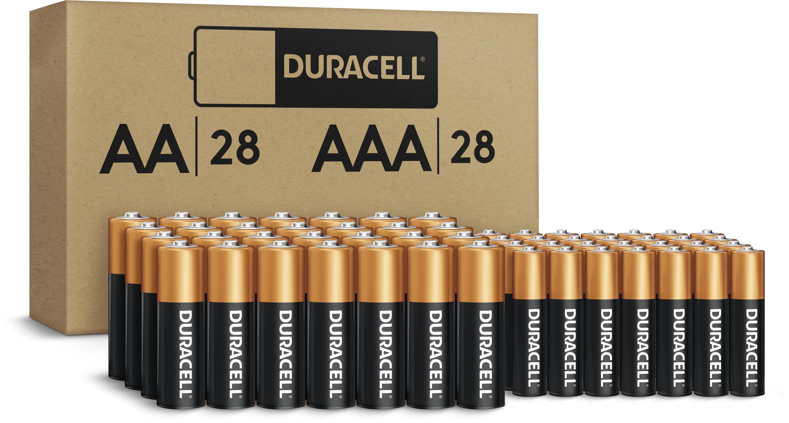 Foto 2 pulgar | Batería Duracell Coppertop Aa + Aaa  Paquete De 56 Unidades - Venta Internacional.