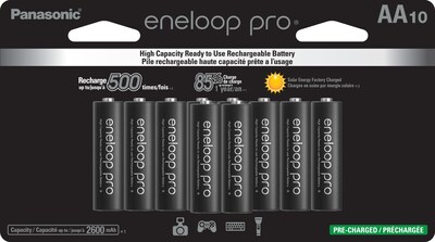Foto 1 | Baterías Recargables Eneloop Panasonic Bk-3hcca10fa Pro Aa - Venta Internacional.