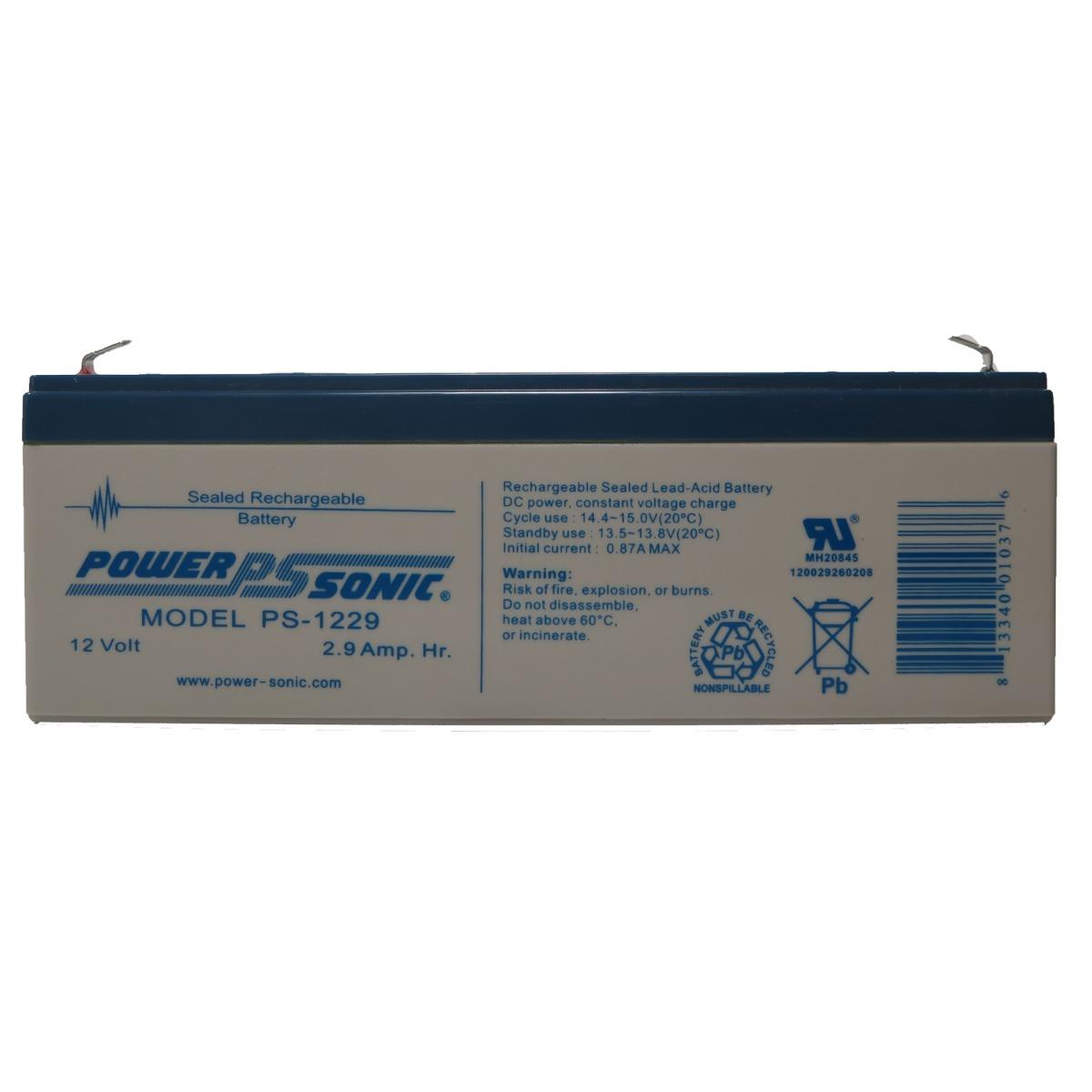 Foto 1 | Batería Power Sonic Plomo Ácido Ps1229-f1 12v 2.9 Ah