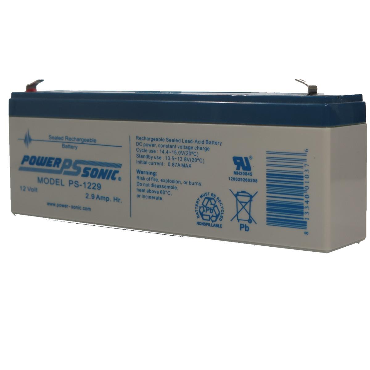 Foto 4 pulgar | Batería Power Sonic Plomo Ácido Ps1229-f1 12v 2.9 Ah