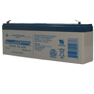 Foto 3 | Batería Power Sonic Plomo Ácido Ps1229-f1 12v 2.9 Ah
