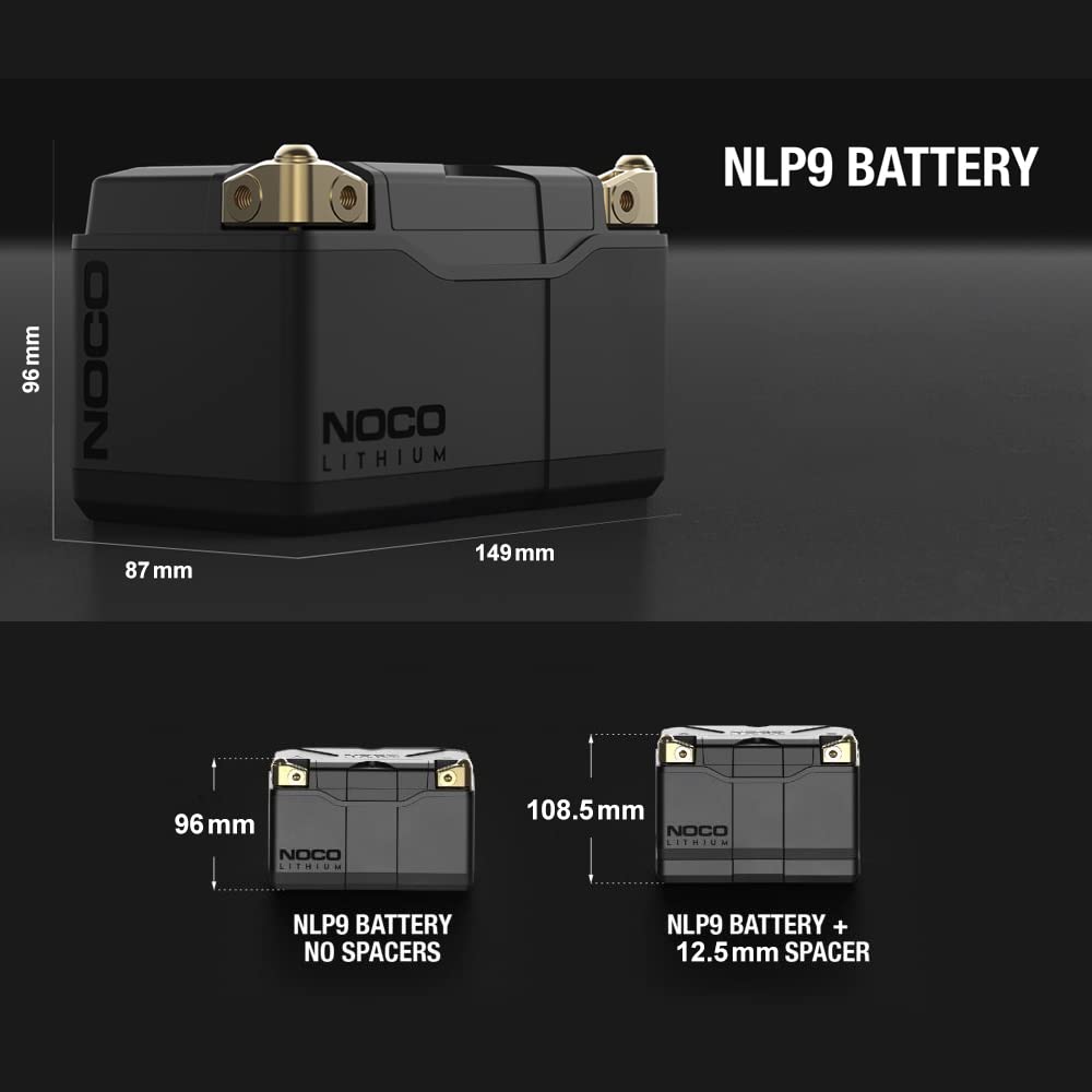Foto 2 | Batería De Moto Noco Lithium Nlp9 12v 3ah 400a Lifepo4 - Venta Internacional.