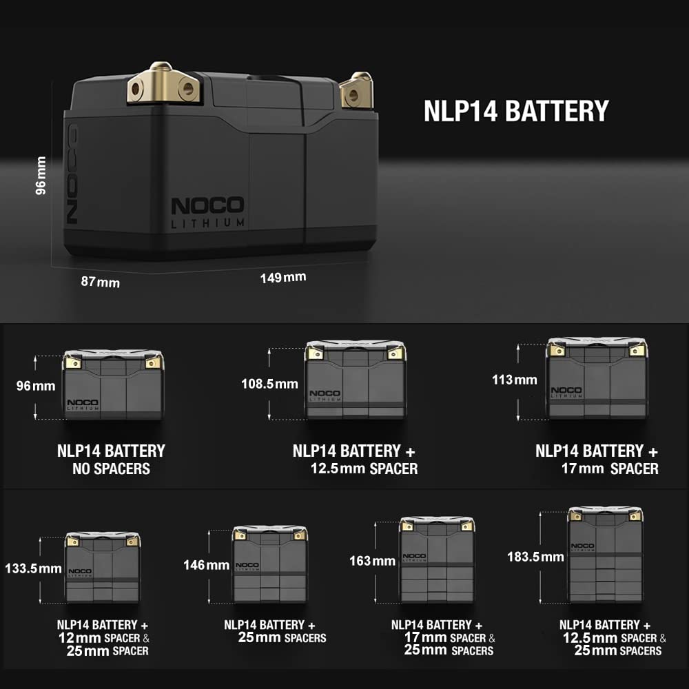 Foto 3 pulgar | Batería De Moto Noco Lithium Nlp14 12 V 4ah 500a Lifepo4 - Venta Internacional.