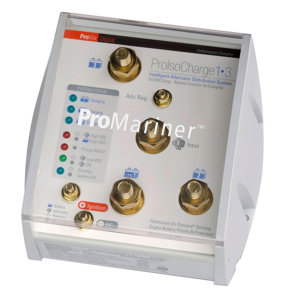 Aislador De Batería Promariner Proisocharge 120a 1-alt 3-bat 12v - Venta Internacional.
